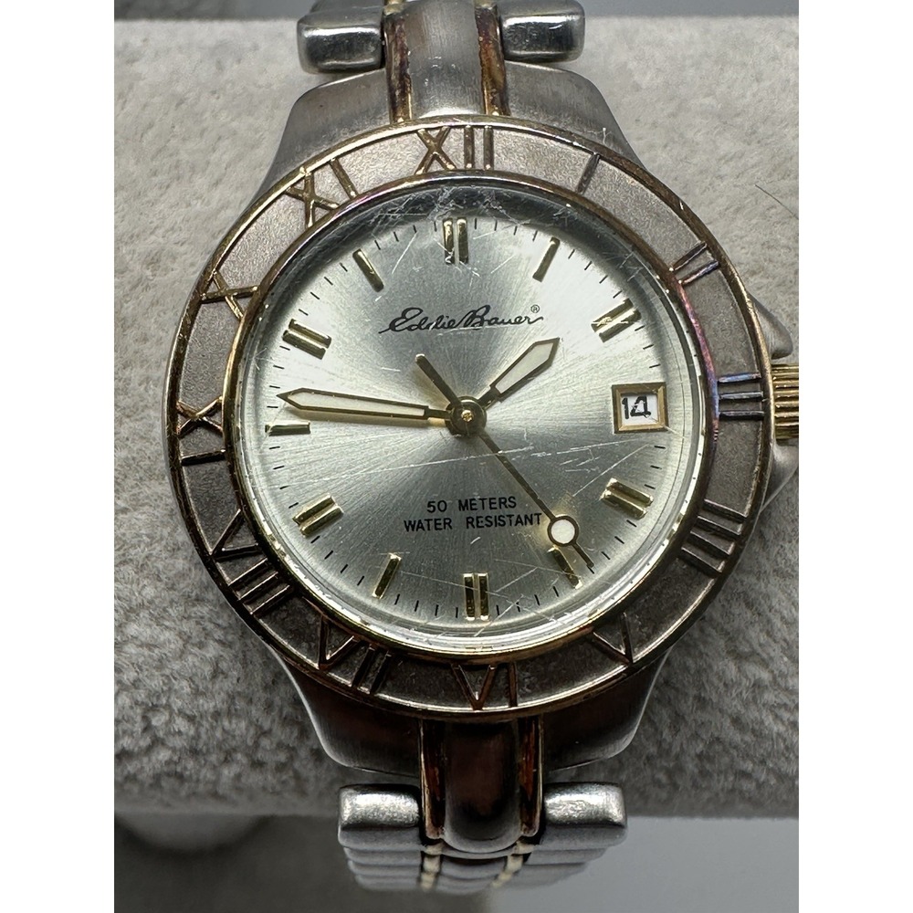 Eddie Bauer 0084 New Battery Ladies Watch SM Roman 27MM 6.25" S60